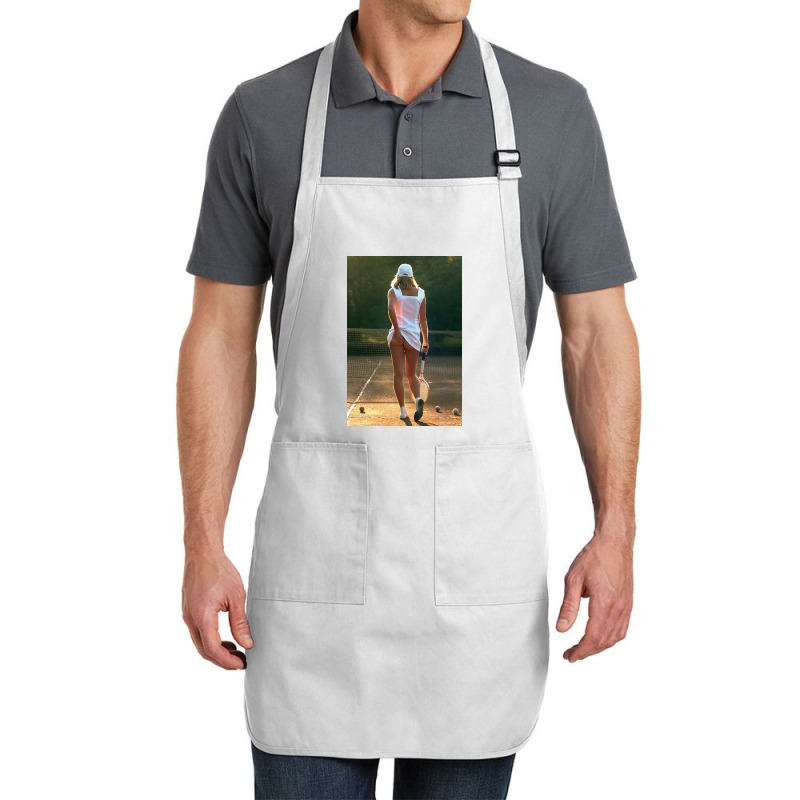 Tennis Girl Martin Elliott Full-length Apron | Artistshot