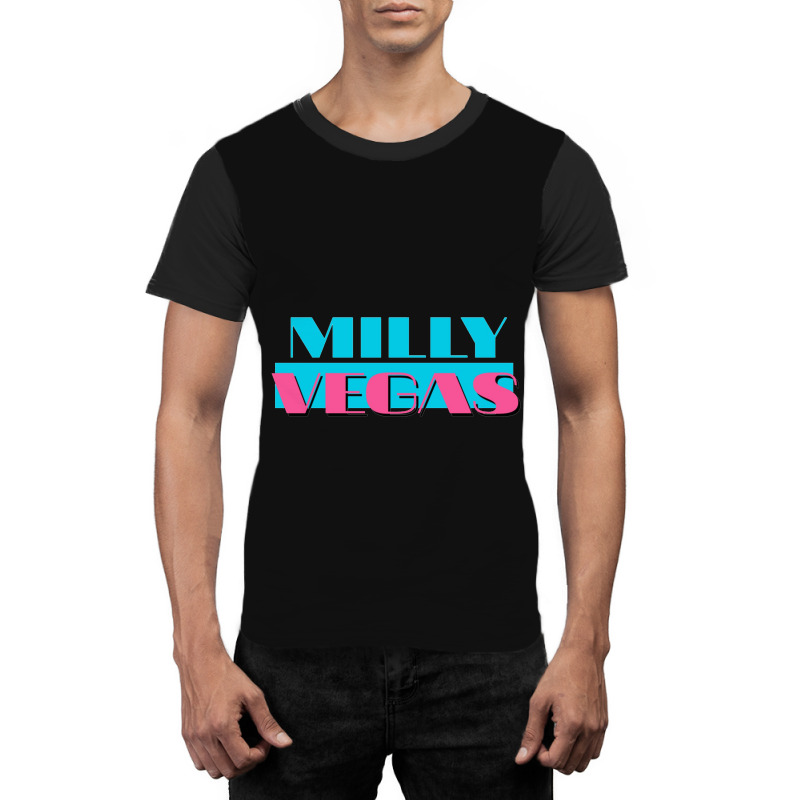 Milly Vegas Vice Graphic T-shirt | Artistshot