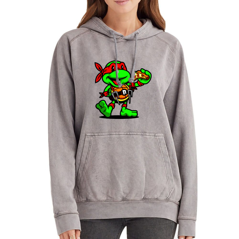 Breaking Teenage Cartoon Shredder Vintage Hoodie | Artistshot