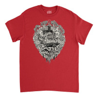 Sunken Temple Of The Spinosaurus  Monochrome  Dino Classic T-shirt | Artistshot