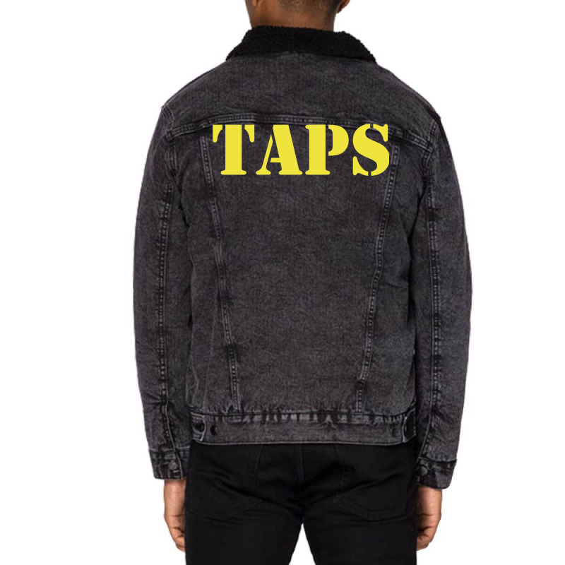 Taps Unisex Sherpa-lined Denim Jacket | Artistshot