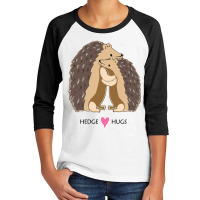 Cute Design Hede & Hugs Light Shirt New Youth 3/4 Sleeve | Artistshot