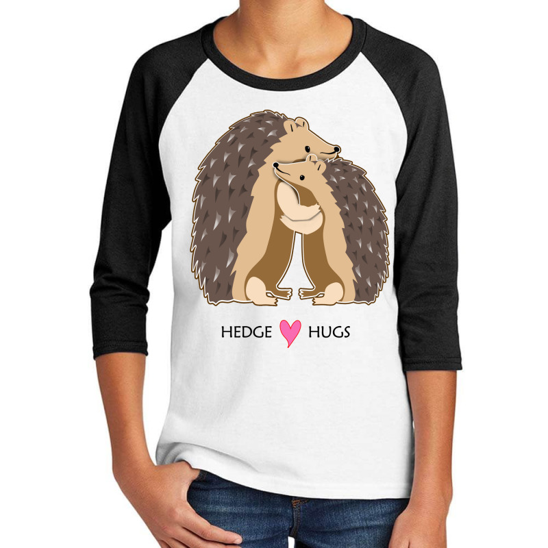 Cute Design Hede & Hugs Light Shirt New Youth 3/4 Sleeve by Reganzeka | Artistshot