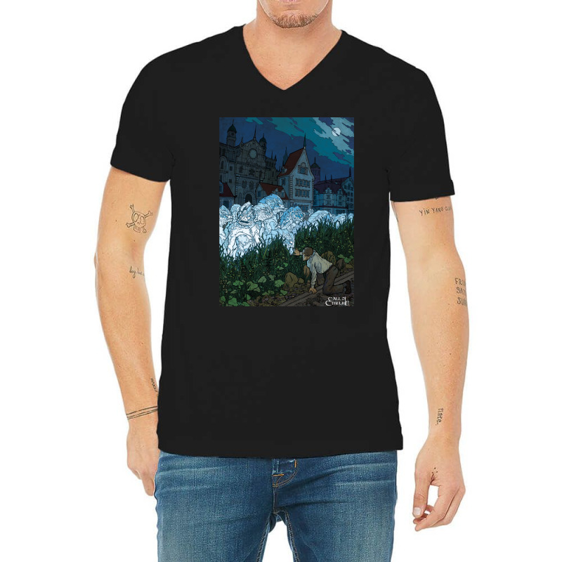 The Shadow Over Innsmouth   Art V-neck Tee | Artistshot