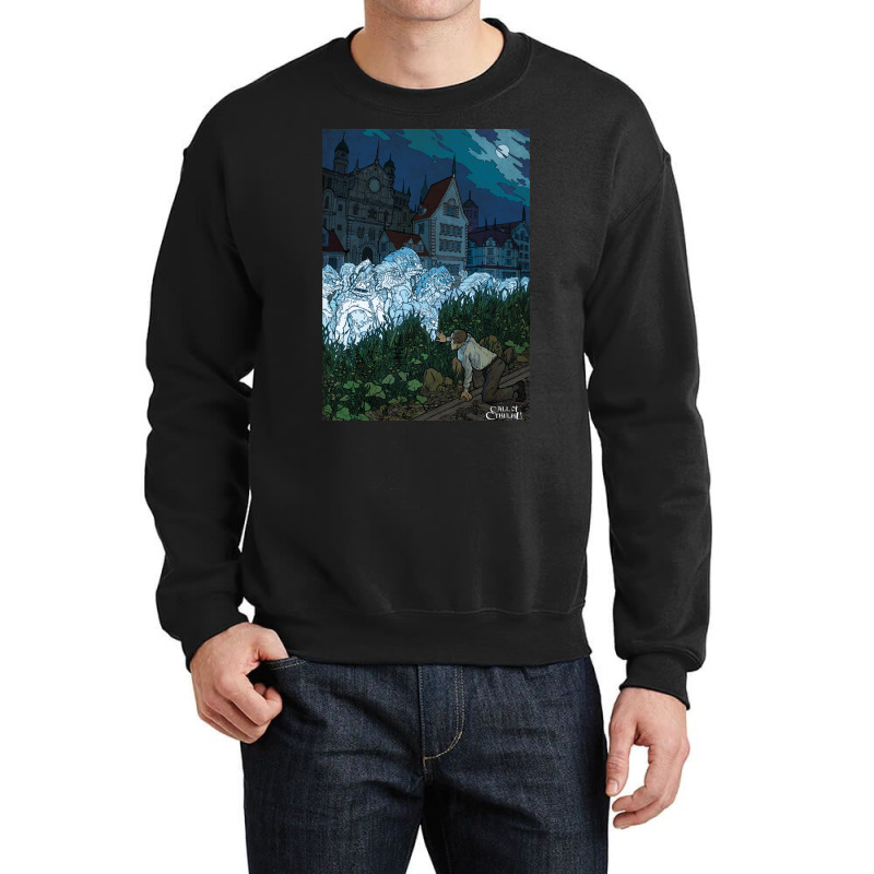 The Shadow Over Innsmouth   Art Crewneck Sweatshirt | Artistshot