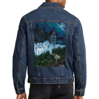 The Shadow Over Innsmouth   Art Men Denim Jacket | Artistshot