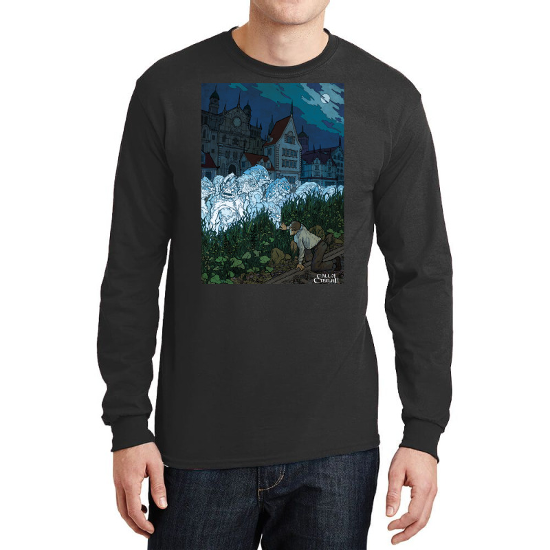 The Shadow Over Innsmouth   Art Long Sleeve Shirts | Artistshot