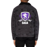 Saga Unisex Sherpa-lined Denim Jacket | Artistshot