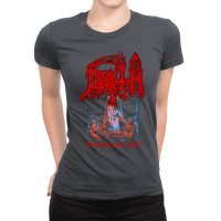 New Death Scream Bloody Gore T Shirt Ladies Fitted T-shirt | Artistshot