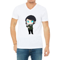 The Chibi Cartoon Fun V-neck Tee | Artistshot