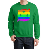 Gay Pride Xlogo Crewneck Sweatshirt | Artistshot