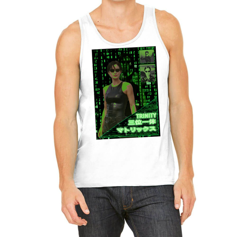 Trinity   The Matrix   Japanese Tank Top by hridoyhalbex | Artistshot