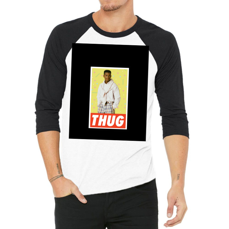 Thug 3/4 Sleeve Shirt by bielommatessm | Artistshot