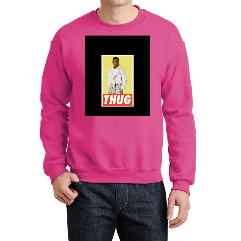 Thug Crewneck Sweatshirt by bielommatessm | Artistshot