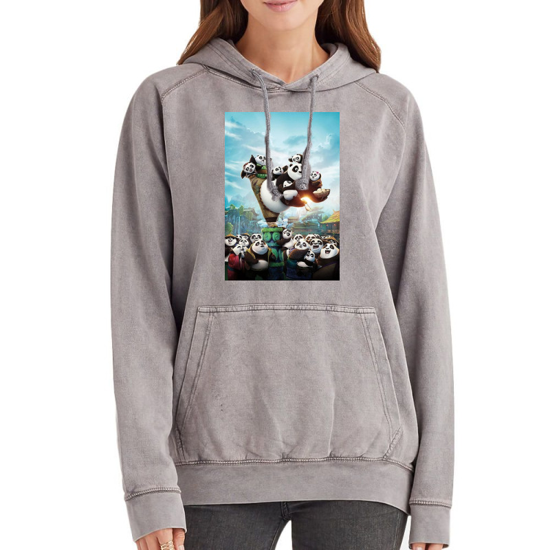 Kung Fu Panda Vintage Hoodie | Artistshot