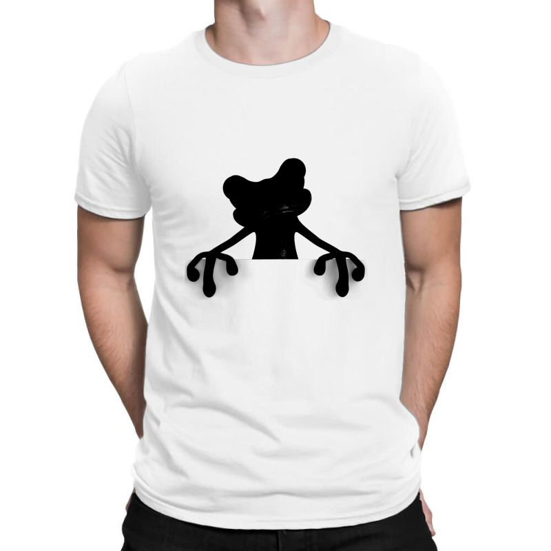 Skinny Frog - Digital Silhouette Artwork T-Shirt by Hikarost78 | Artistshot