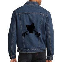 Skinny Frog - Digital Silhouette Artwork Men Denim Jacket | Artistshot