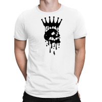 Melting Skull With Melting Crown T-shirt | Artistshot