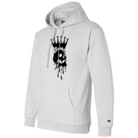 Melting Skull With Melting Crown Champion Hoodie | Artistshot