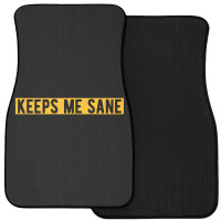 Sailing Yachting Keeps Me Sane  Sail Front Car Mat | Artistshot