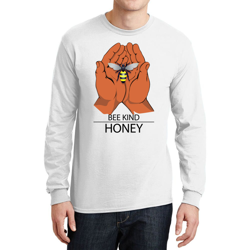 New Quote Wholesome Honey Bee Cool Vector Long Sleeve Shirts | Artistshot