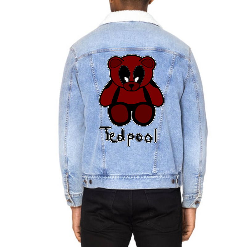 Tedpool Unisex Sherpa-lined Denim Jacket | Artistshot