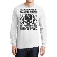 Blacksmith Forging Iron Steel Blacksmithing Gift Long Sleeve Shirts | Artistshot