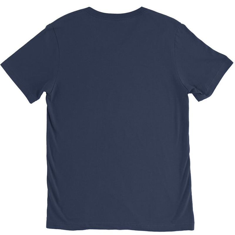 Natural Corndogs Blue V-Neck Tee by efratydrexp | Artistshot