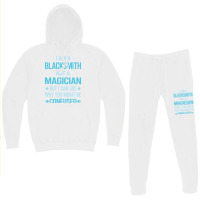 Not A Magician Blacksmith Hoodie & Jogger Set | Artistshot