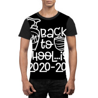 Back To School 2020 2021 Social Distancing Homesch Graphic T-shirt | Artistshot