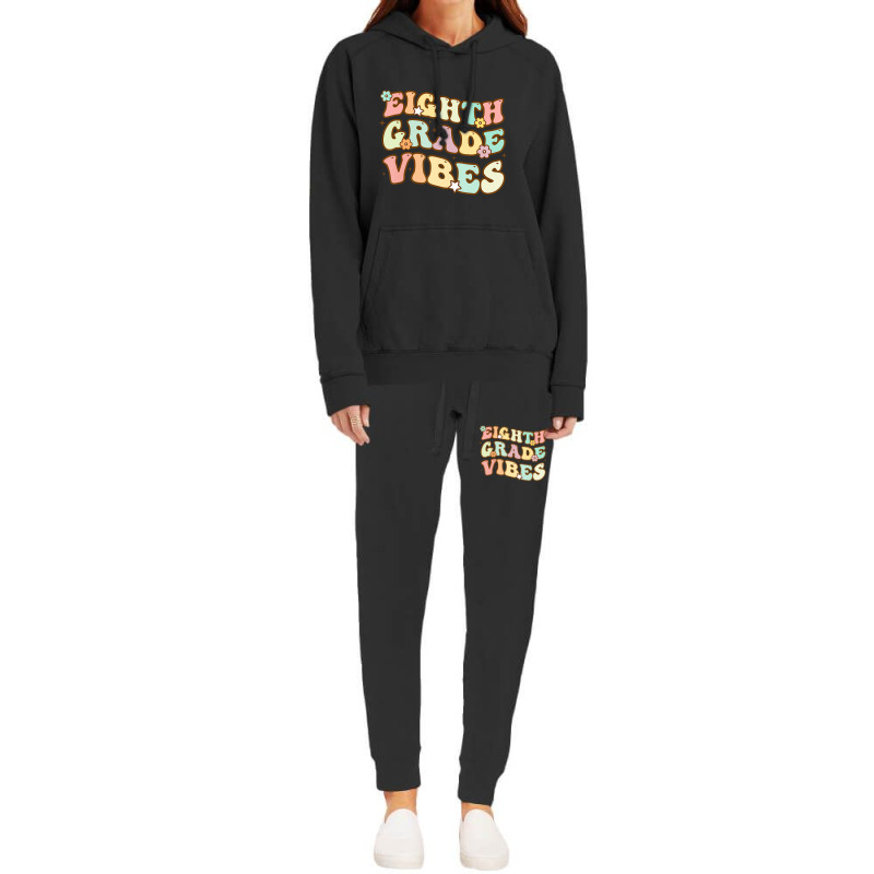 Back To School Eighth Grade Vibes Student Teacher Hoodie & Jogger Set | Artistshot