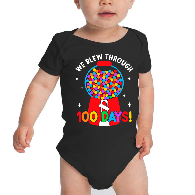 We Blew Through 100 Days Of School 100 Days Smarte Baby Bodysuit by orpen | Artistshot