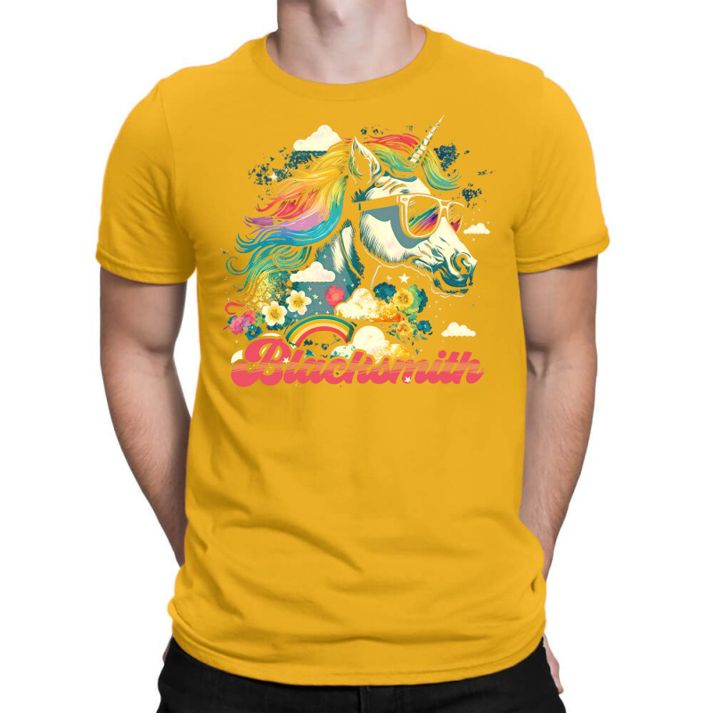 Rainbow Unicorn Blacksmith Summer T-Shirt by kauicaosja2 | Artistshot