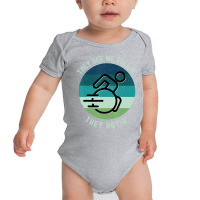 They See Me Rollin They Hatin Funny Wheelchair Dis Baby Bodysuit | Artistshot