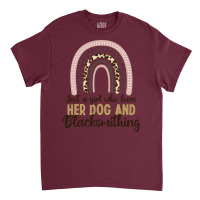 Just A Girl Who Loves Her Dog And Blacksmithing Gi Classic T-shirt | Artistshot