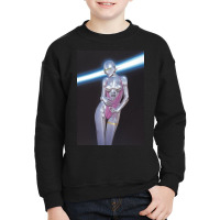 Robot Metal Art Youth Sweatshirt | Artistshot