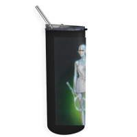 Tennis Robot Art Skinny Tumbler | Artistshot