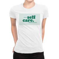 Mac Selfcare, Swimming Ladies Fitted T-shirt | Artistshot