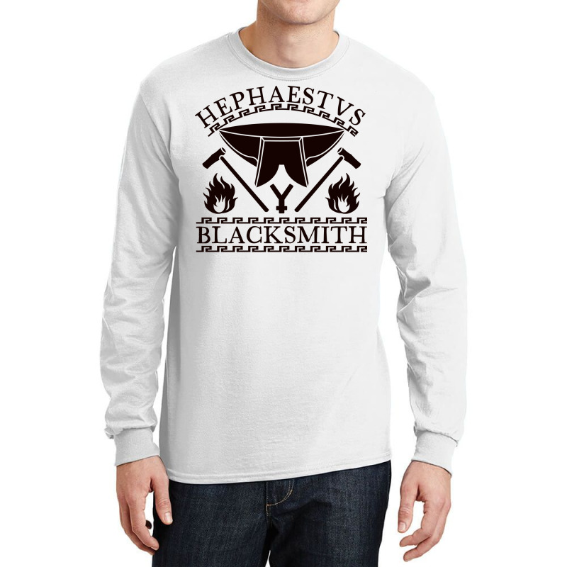 Hephaestus Blacksmith Cute Long Sleeve Shirts by dylanaarobo | Artistshot