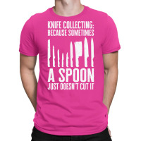 Knife Collector Knives Collecting 80s T-shirt | Artistshot