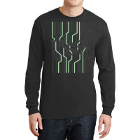 Trace On (black Background) Long Sleeve Shirts | Artistshot