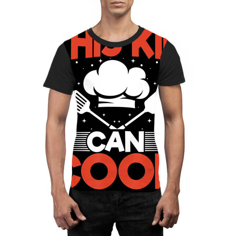 Chef Cook Culinary Kids   Funny This Kid Can Cook Graphic T-shirt | Artistshot