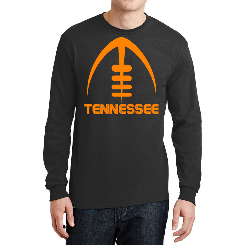 Retro Tennessee Tn Orange Vintage Design Classic T Long Sleeve Shirts by obdulia | Artistshot