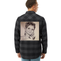 Halle Berry Portrait Flannel Shirt | Artistshot