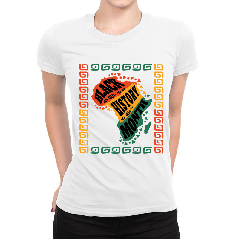 Black History Month(3) Ladies Fitted T-Shirt by koen | Artistshot