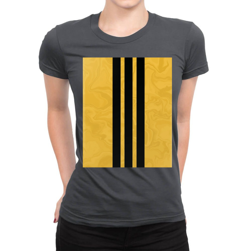 Black And Yellow Ladies Fitted T-Shirt by murhanixcayak | Artistshot