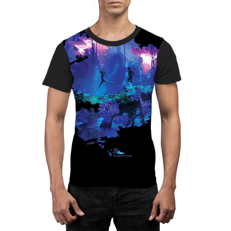 Avatar Pandora Jellyfish Forest Poster T Shirt Graphic T-shirt | Artistshot