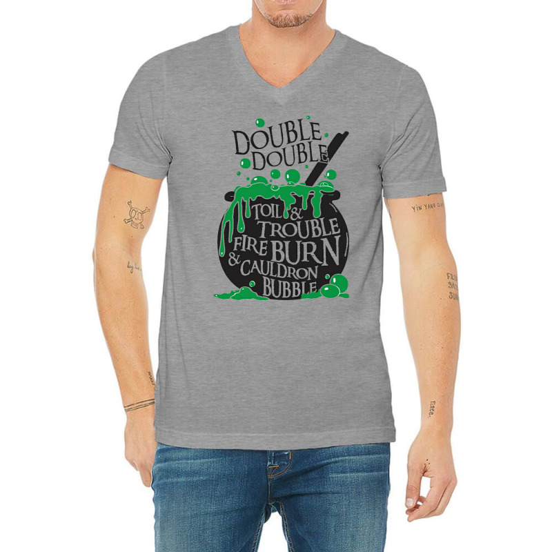 Bubble Cauldron V-Neck Tee by heathybatevam | Artistshot