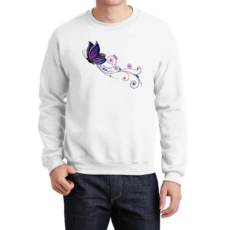 Fashion Batterfly Crewneck Sweatshirt | Artistshot