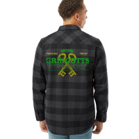 Gringotts Bank Distressed Flannel Shirt | Artistshot